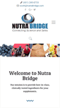 Mobile Screenshot of nutrabridge.com